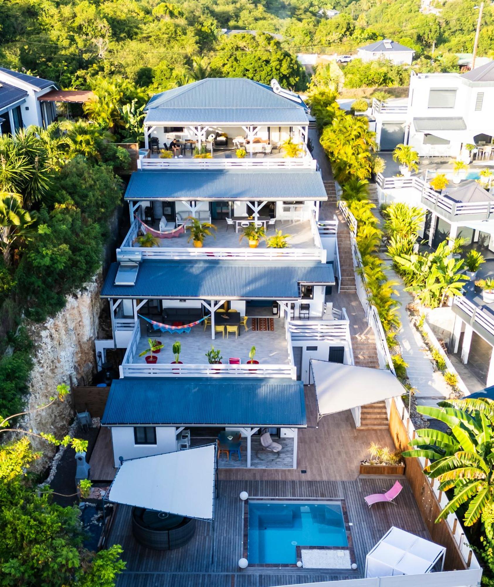 Villa Les Terrasses De Fonds Thezan Sainte-Anne  Εξωτερικό φωτογραφία